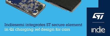 ST, 인디 세미컨덕터와 협력해 차량 내 무선충전 보안 강화
